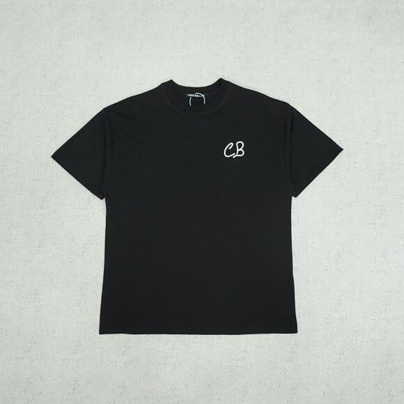 Cole Buxton Black Lettering T Shirt
